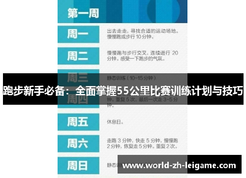 跑步新手必备：全面掌握55公里比赛训练计划与技巧
